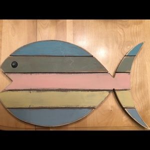 Wooden Fish wall decor
